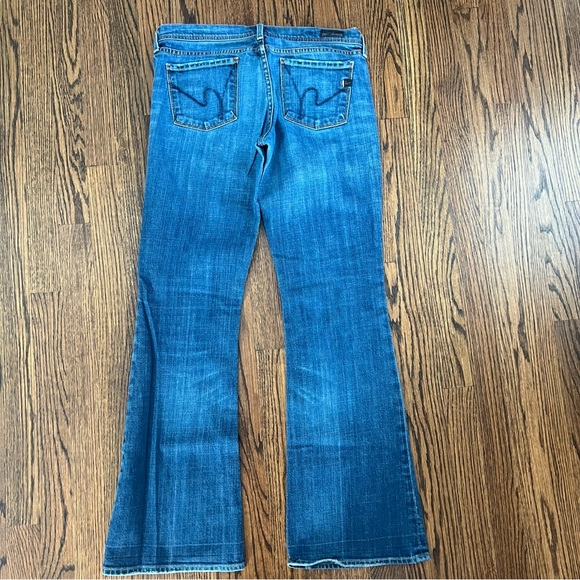CITIZENS OF HUMANITY COH 90s STYLE INGRID LOW WAIST FLARE JEANS, size 30 - Picture 6 of 9